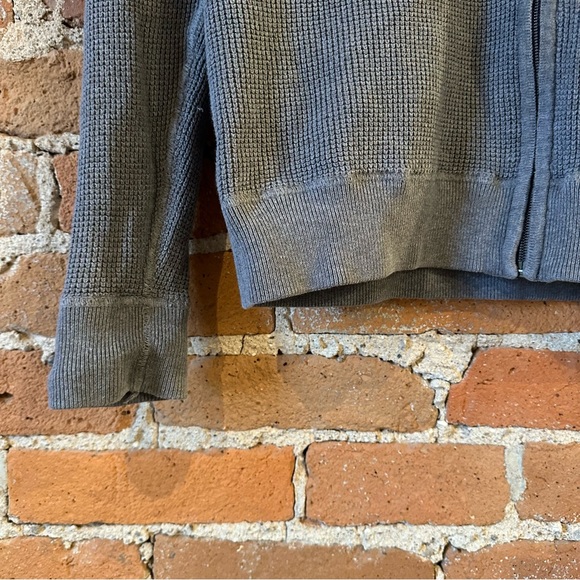 Mens Michael Kors Zip Up Sweater Small Gray - Picture 5 of 10